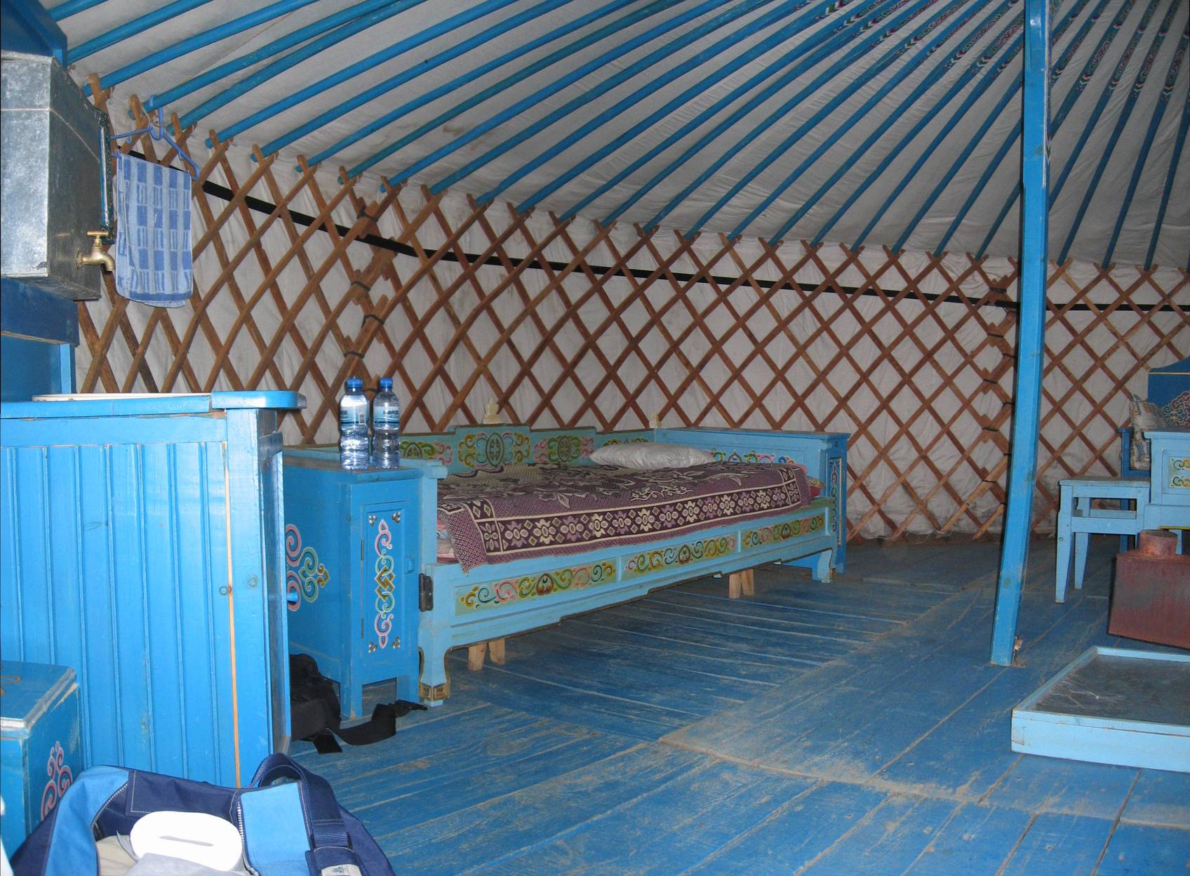 Camp Kubilai Khan Jurte 2 Panorama